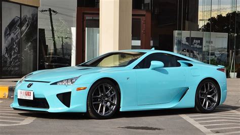 Tiffany Blue Lexus LFA in China - GTspirit