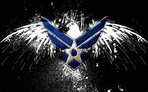 Download Us Air Force Eagle Logo Wallpaper | Wallpapers.com