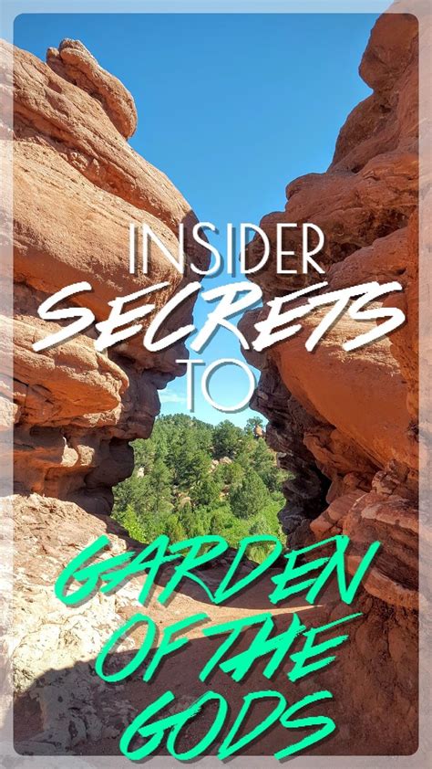 Insider Secrets to Garden of the Gods in Colorado Springs, Colorado ...