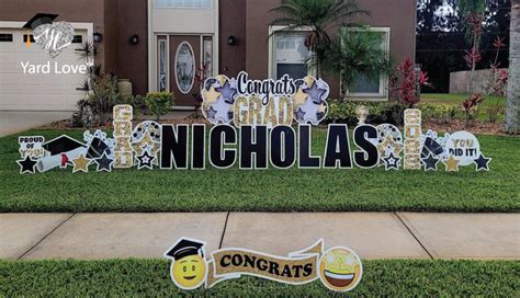 Graduation Yard Signs Personalized | Yard Love