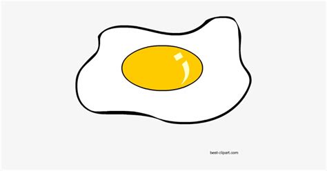 Free Fried Egg Clip Art - Fried Egg - 450x450 PNG Download - PNGkit