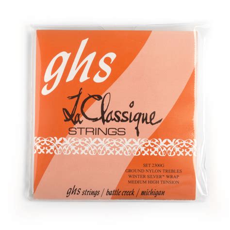 GHS La Classique Nylon Classical Guitar Strings - StewMac