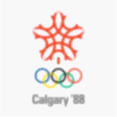 Calgary 1988 Olympic logo, poster design & look of the games