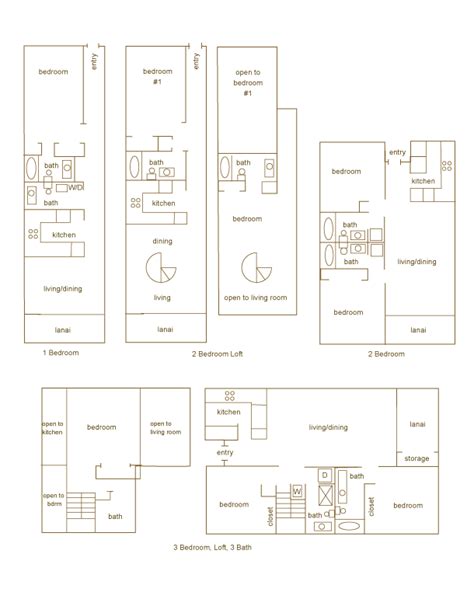 Kamaole Sands - Floor Plans - Kihei Maui