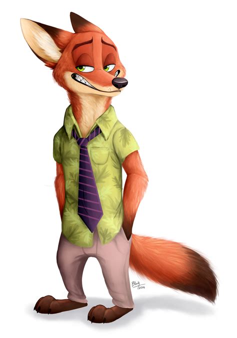 Zootopia: Nick Wilde by Kawartsii on DeviantArt