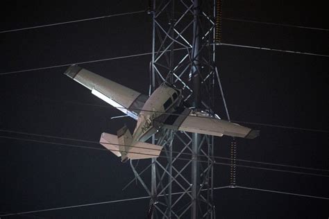 Two survivors left ‘dangling 100ft’ over high-voltage power lines after ...