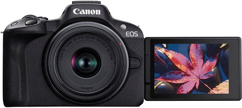 Customer Reviews: Canon EOS R50 4K Video Mirrorless Camera with RF-S 18-45mm f/4.5-6.3 IS STM ...