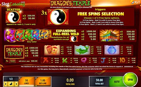 Dragon's Temple Slot - Free Demo & Game Review | Dec 2024