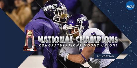 Mount Union Overcomes Slow Start To Win 2015 Stagg Bowl – Sports Enthusiasts