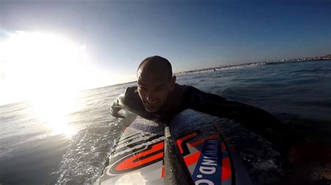 SUp Surfing Fuerteventura am Rocky Point (Corralejo) - YouTube