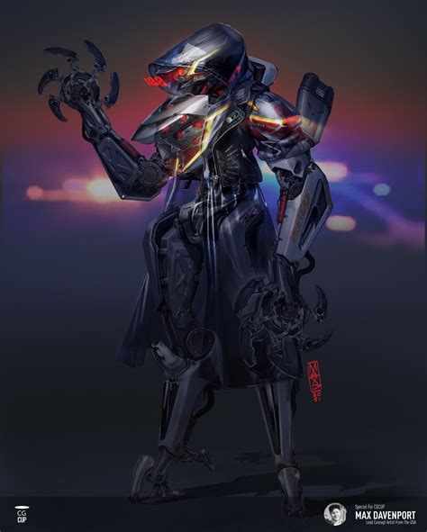 ArtStation - Character concept: Futuristic Robot