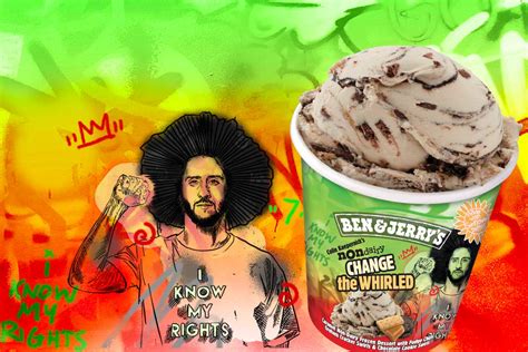 Colin Kaepernick’s Change the Whirled Non-Dairy | Ben & Jerry’s