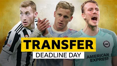 Follow transfer deadline day live - BBC Sport