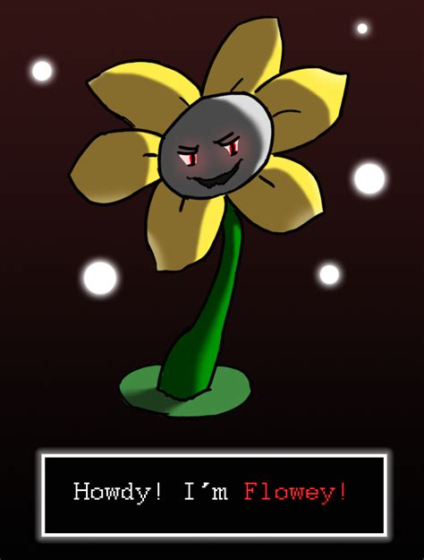 Howdy! I'm Flowey! by KicksBrickster on DeviantArt