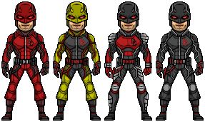 Daredevil Variants by UltimateLomeli on DeviantArt