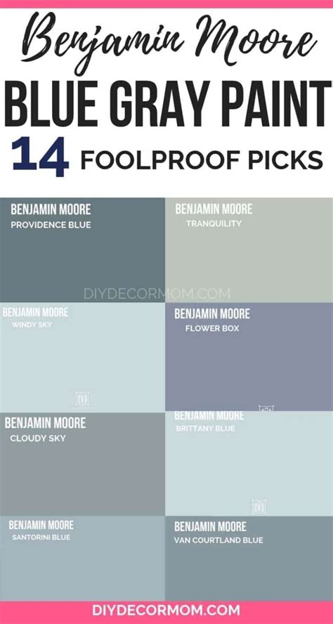 See the best Benjamin Moore bluish gray paint colors you need in your home! Designer favorites ...