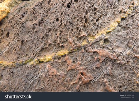 Sedimentary Rock Pattern Texture Background Stock Photo 480201850 ...