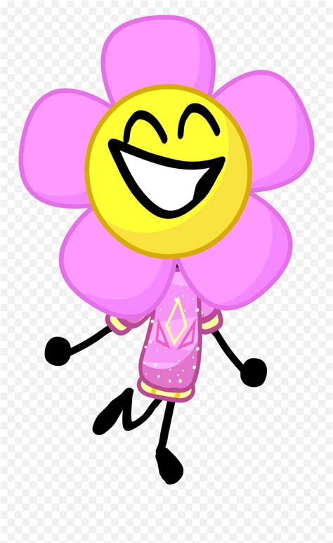 Flower Battle For Dream Island Wiki Fandom - Flower In Sweater Bfdi Emoji,Flower Girl Emoticon ...