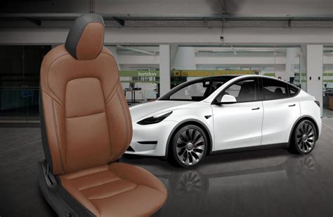 Tesla Model Y Seat Covers | Leather Seats | Custom Interiors | Katzkin