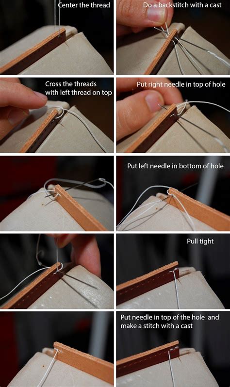 You can find dozens of tutorials showing you how to do the saddle stitch but they never really ...