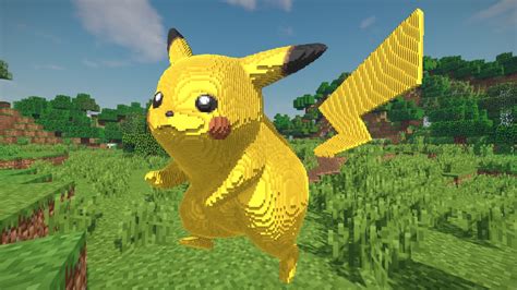 Minecraft Pikachu Build Schematic - 3D model by inostupid [73ec0c9 ...