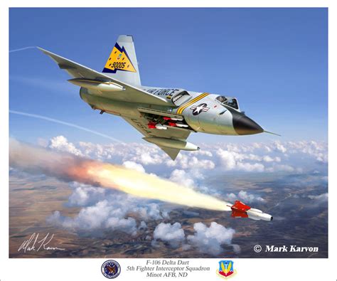 F-106 Delta Dart - 5th FIS – Mark Karvon Art Studios