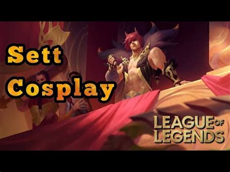 Sett Cosplay | Lol pentakill | Epic plays lol | League of legends #shorts - YouTube