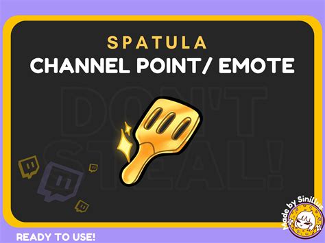 TFT Spatula Emote / Twitch Channel Points / Emoji / Discord / - Etsy UK