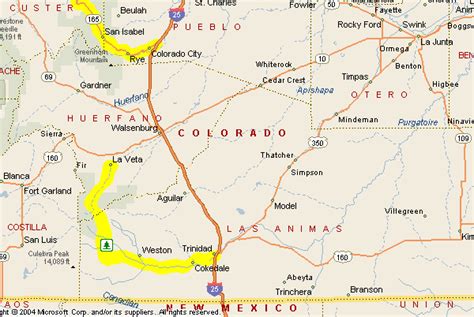 Motorcycle Colorado | Passes and Canyons : Walsenburg Area