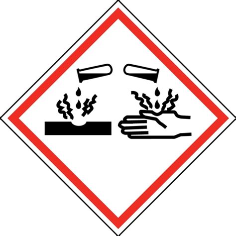 Corrosive Ghs Label (GHS203AP)