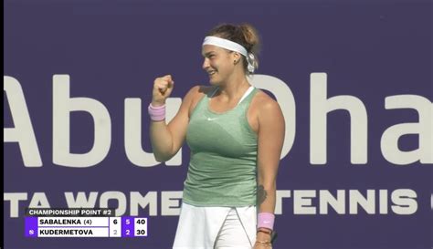 Sabalenka strolls to third straight WTA title in Abu Dhabi | SportsRation