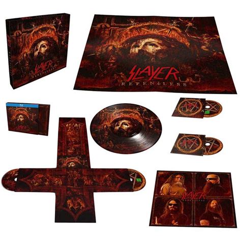 Slayer, Repentless: tracklist album (CD, DVD, vinile version) — Nuove Canzoni