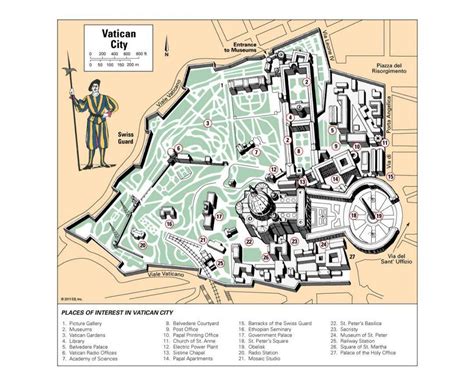 Vatican museum map room - Map of Vatican museum room (Southern Europe ...