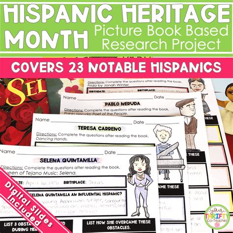 Hispanic Heritage Month Activities - Your Thrifty Co-Teacher