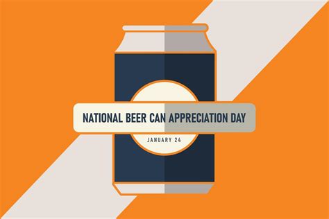 National Beer Can Appreciation Day background. 16640710 Vector Art at Vecteezy