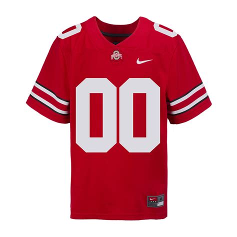 Men's Ohio State Buckeyes Personalized Nike Red Game Jersey | Shop OSU ...