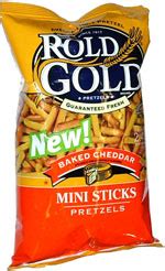 Rold Gold Baked Cheddar Mini Sticks Pretzels