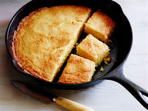 Cast Iron Skillet Corn Bread recipe from Alex Guarnaschelli via Food Network Cast Iron Skillet ...