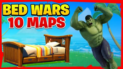 🥵best 10 BED WARS maps in Fortnite Chapter 4! - BED WARS Fortnite Codes🥶 - YouTube