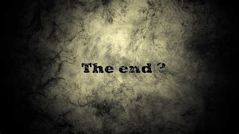 The End Wallpapers - Top Free The End Backgrounds - WallpaperAccess