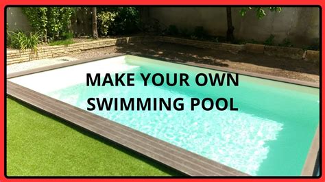 Make your own swimming pool long version. How to build in concrete ...