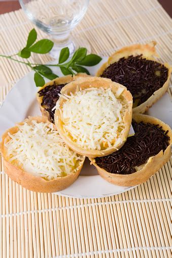 Mini Martabak Manis Cheese And Chocolate Flavor Stock Photo - Download Image Now - Baked Pastry ...