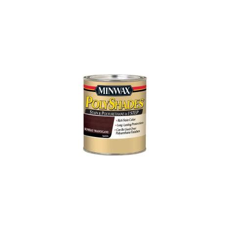 Bombay Mahogany PolyShades Stain & Polyurethane in 1 Step by Minwax at ...