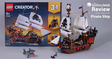 LEGO 31109 Creator 3-in-1 Pirate Ship [Review] - The Brothers Brick | The Brothers Brick