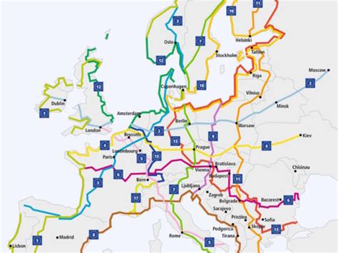 You Can Cycle Across the European Continent. Check Out How.