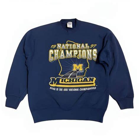 Vintage 1997 Michigan Football National Championship - Etsy