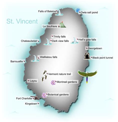 Kingstown St Vincent Map : Kingstown Map Of Saint Vincent And The ...