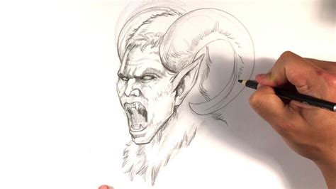 Krampus Drawing Outline Drawing outlines is one of the best ways to grasp the basics of artistic ...