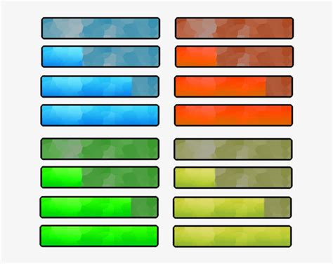 Image - Health Bars For Game - 649x610 PNG Download - PNGkit