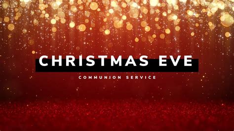 Christmas Eve Communion Service - YouTube